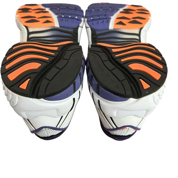 Saucony Grid Web Purple Orange Lace Up Sneakers Men Size 10 - Picture 11 of 13